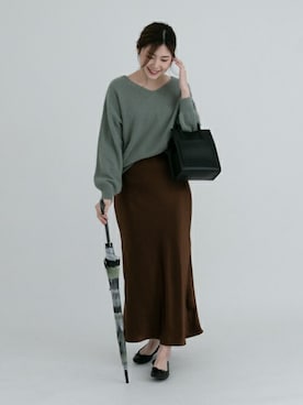 「ameme（アメメ）のアイテム」を使った、ameme URBAN RESEARCHさん（レディース・167cm）の冬コーディネート