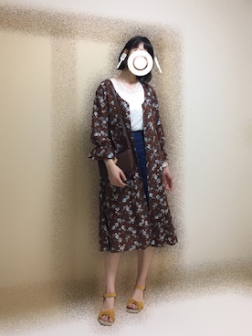 mi-nさん（レディース・175cm）の秋コーディネート