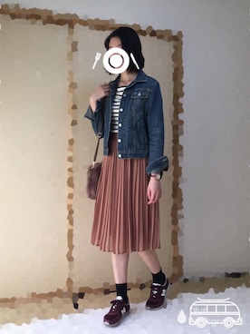 mi-nさん（レディース・175cm）の秋コーディネート