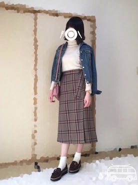 mi-nさん(レディース・175cm)の秋コーディネート