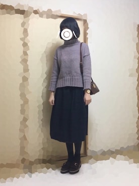 mi-nさん（レディース・175cm）の冬コーディネート