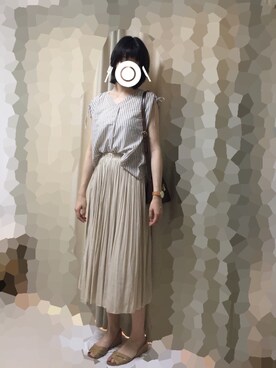 mi-nさん（レディース・175cm）の夏コーディネート