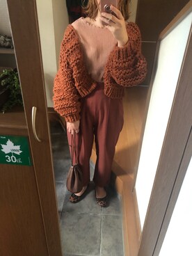 たかこさん（レディース・158cm）の秋コーディネート