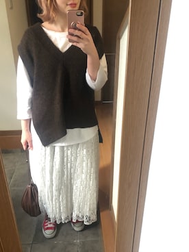 たかこさん（レディース・158cm）の冬コーディネート