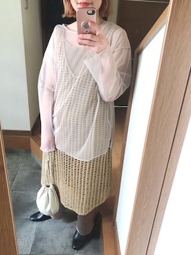 たかこさん（レディース・158cm）の春コーディネート