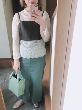 たかこさん（レディース・158cm）の春コーディネート