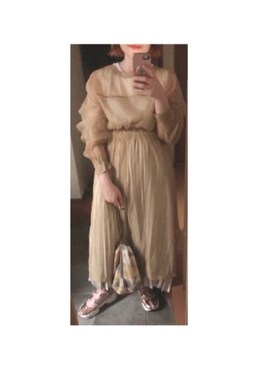 たかこさん（レディース・158cm）の春コーディネート