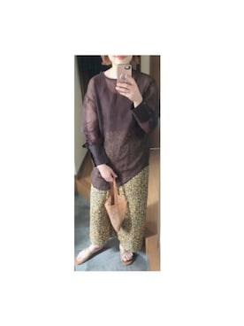 たかこさん（レディース・158cm）の春コーディネート