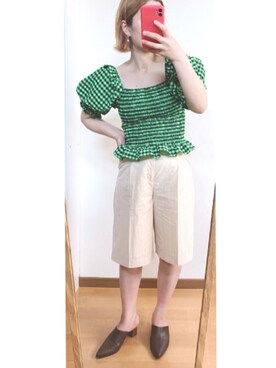 たかこさん（レディース・158cm）の夏コーディネート