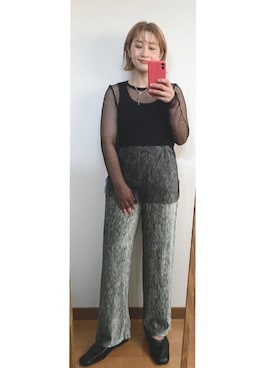 たかこさん（レディース・158cm）の秋コーディネート