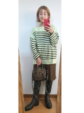 たかこさん（レディース・158cm）の秋コーディネート