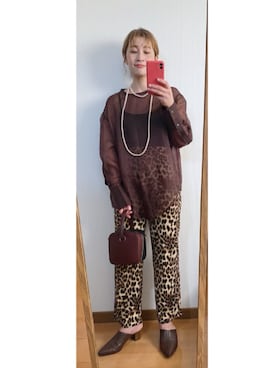 たかこさん（レディース・158cm）の秋コーディネート