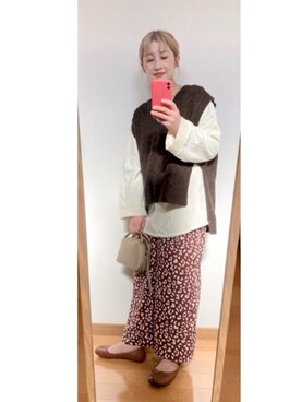 たかこさん（レディース・158cm）の秋コーディネート