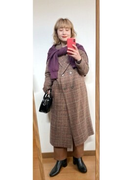 たかこさん（レディース・158cm）の冬コーディネート