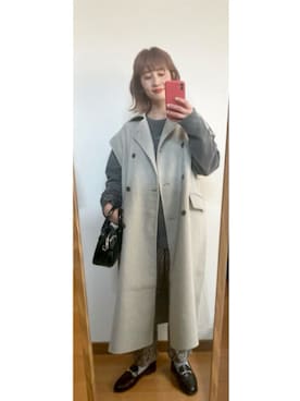 たかこさん（レディース・158cm）の冬コーディネート