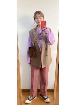 たかこさん（レディース・158cm）の冬コーディネート