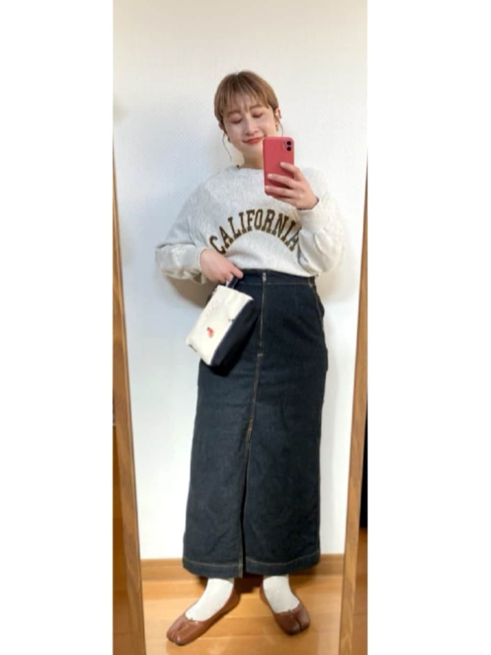 【超美品】ラングラー バックレースアップタイトスカート デニム S Wrangler（ラングラー）の「JS+e Wrangler別注バックレース