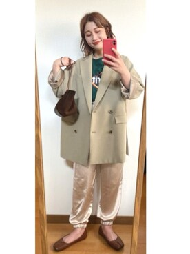 たかこさん(レディース・158cm)の春コーディネート