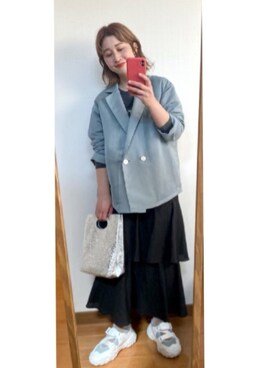 たかこさん（レディース・158cm）の春コーディネート