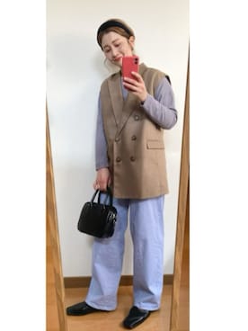 たかこさん（レディース・158cm）の春コーディネート