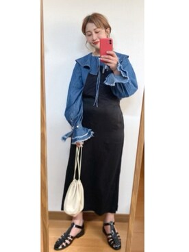 たかこさん（レディース・158cm）の春コーディネート