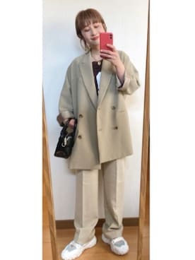 たかこさん（レディース・158cm）の春コーディネート