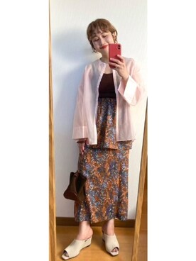 たかこさん（レディース・158cm）の春コーディネート