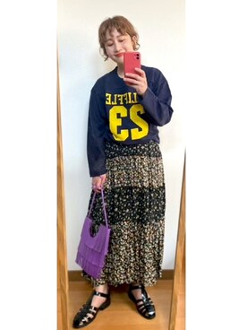 たかこさん（レディース・158cm）の春コーディネート