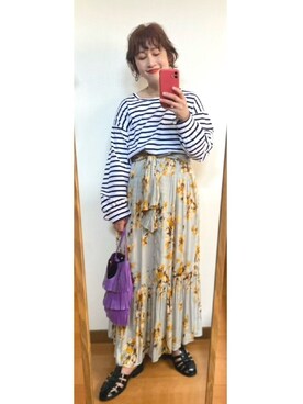 たかこさん（レディース・158cm）の春コーディネート