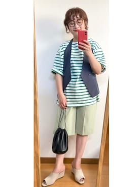 たかこさん（レディース・158cm）の夏コーディネート