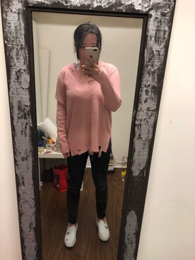 「winner（ウィナー）のアイテム」を使った、宅女su さん（レディース・163cm）の春コーディネート