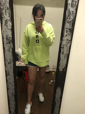 「TNA（ティーエヌエー）のアイテム」を使った、宅女su さん（レディース・163cm）の春コーディネート