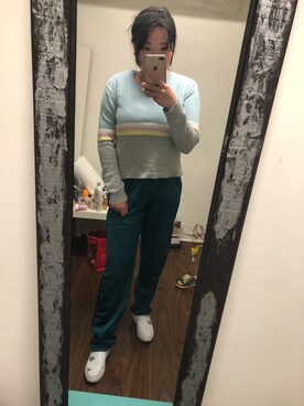 「winner（ウィナー）のアイテム」を使った、宅女su さん（レディース・163cm）の春コーディネート