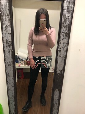 「winner（ウィナー）のアイテム」を使った、宅女su さん（レディース・163cm）の春コーディネート