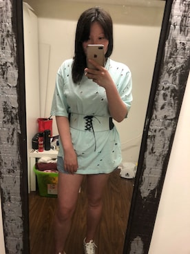 「Ardeneのアイテム」を使った、宅女su さん（レディース・163cm）の春コーディネート