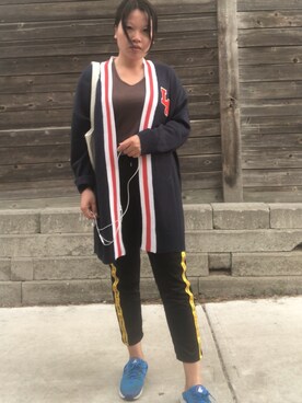 「アイテム（ブルゾン）」を使った、宅女su さん（レディース・163cm・30代）の春コーディネート