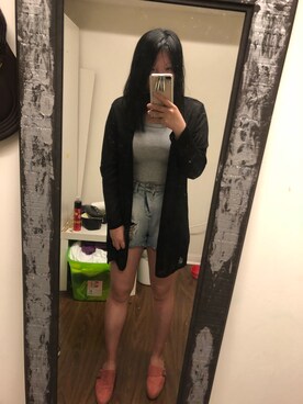 「winner（ウィナー）のアイテム」を使った、宅女su さん（レディース・163cm）の春コーディネート