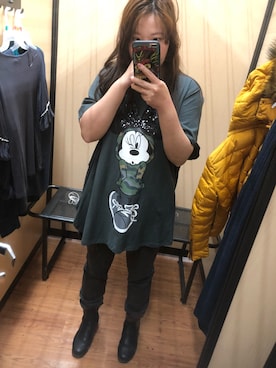 「winner（ウィナー）のアイテム」を使った、宅女su さん（レディース・163cm）の冬コーディネート