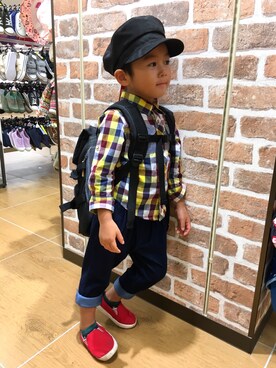 *tM*さん(キッズ・100cm)の秋コーディネート