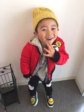 *tM*さん（キッズ・100cm）の秋コーディネート