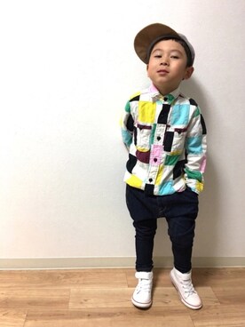 *tM*さん（キッズ・100cm）の春コーディネート