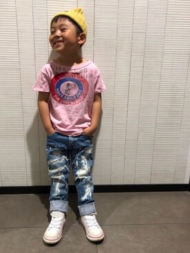 *tM*さん（キッズ・100cm）の春コーディネート