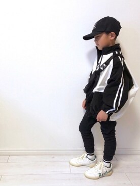 「平成最後のWEARISTAセンバツ」｜「アイテム（その他）」を使った、*tM*さん（キッズ・110cm）の春コーディネート