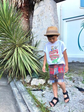 *tM*さん（キッズ・110cm）の夏コーディネート