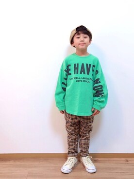 *tM*さん（キッズ・120cm）の冬コーディネート