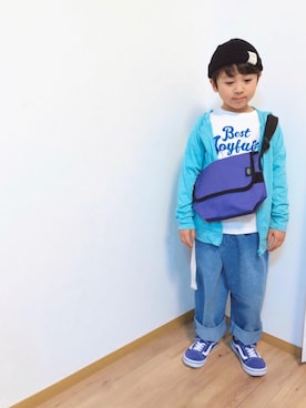 *tM*さん（キッズ・120cm）の冬コーディネート