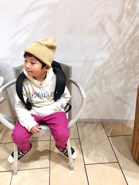 *tM*さん（キッズ・120cm）の春コーディネート