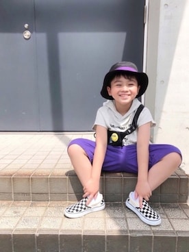 *tM*さん（キッズ・120cm）の夏コーディネート