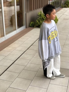 「おとばなコーデフェス告知」｜「アイテム（その他）」を使った、*tM*さん（キッズ・125cm）の春コーディネート