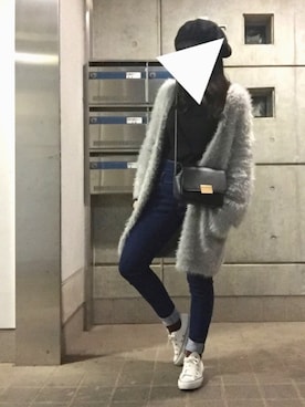 「good thing（グッドシング）のアイテム」を使った、aさん（レディース・153cm）の冬コーディネート